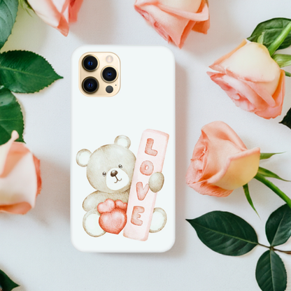 Bear Love - iPhone Case – Cute Design, Slim & Durable Protection